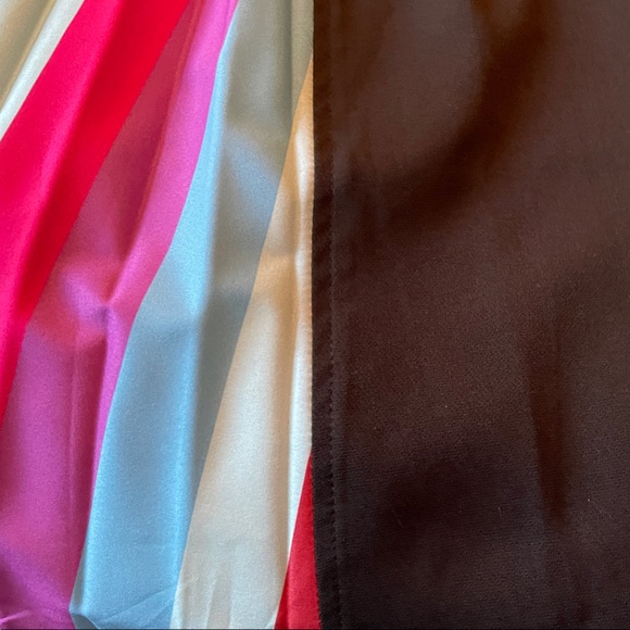 Elegant black dress with unique color pattern - Picture 4 of 4